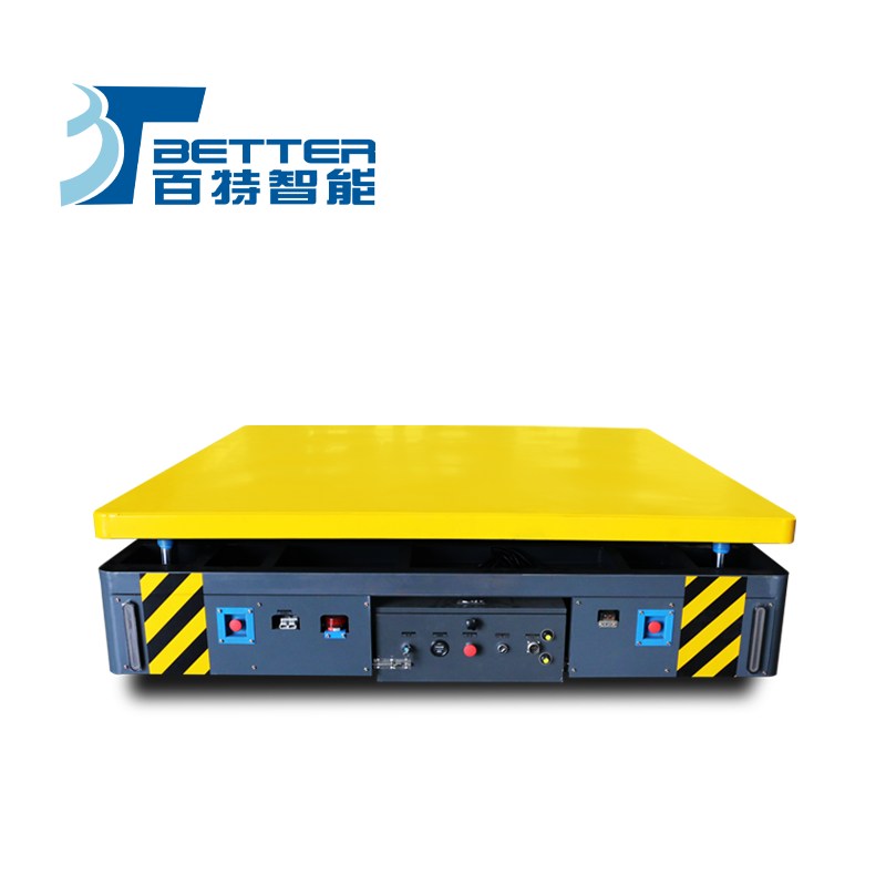 百特小型15噸無(wú)軌電動(dòng)平板車(chē)